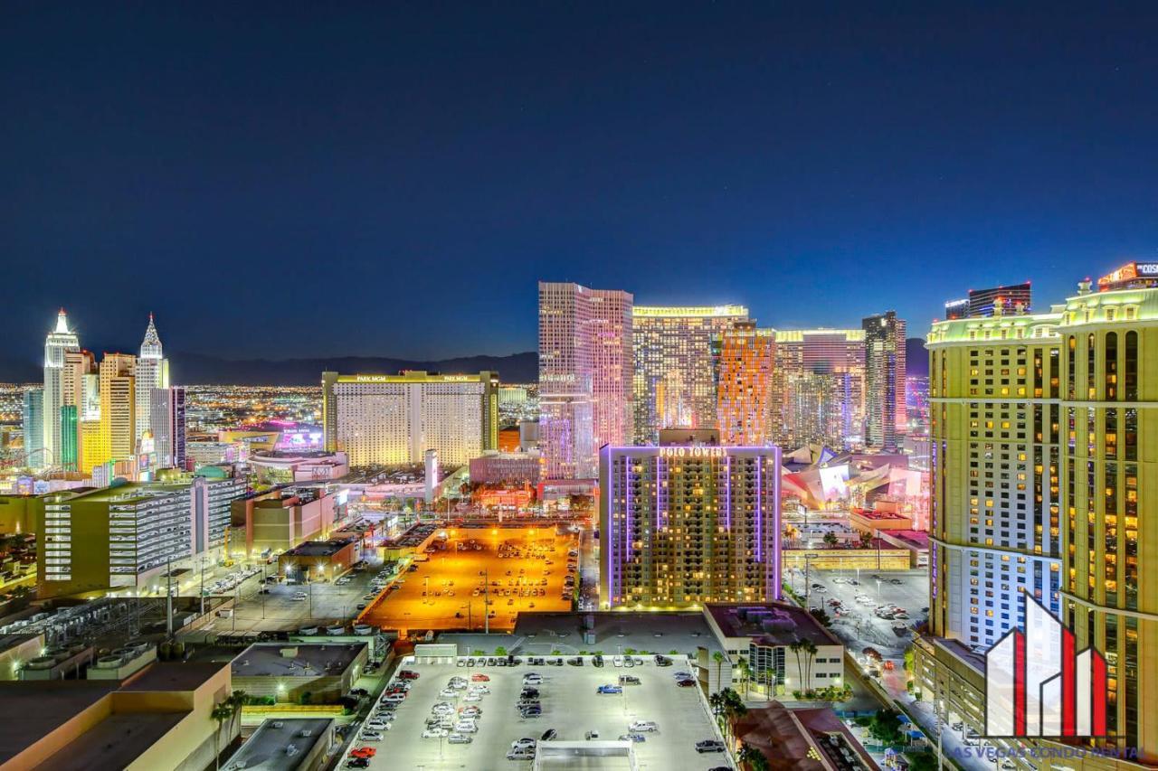 Mgm Signature-29-607 F1 Track & Strip View Balcony ラスベガス エクステリア 写真
